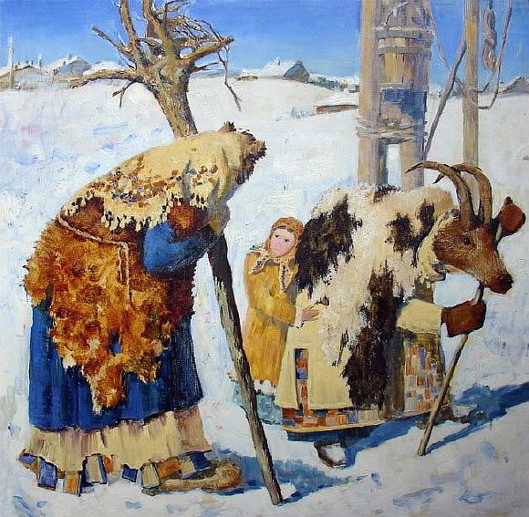 Вождение козы