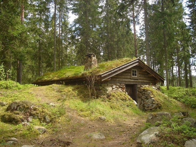 Квартира и землянка