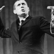Евгений Евтушенко читает стихи, декабрь 1962г.
