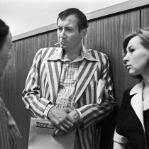 Евгений Евтушенко на съезде писателей СССР, 1971г.