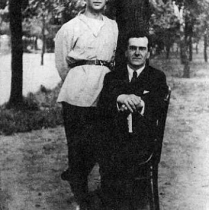 Есенин и Кожебаткин А. М.